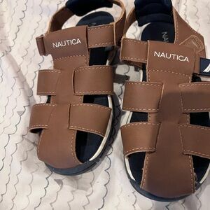 Nautica Tan Kids Sandals